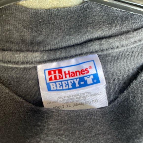 RARE VINTAGE 1999 GRAPHIC STREETWEAR RETRO Y2k SUMMER POPS BLACK MULTICOLOR TEE - Picture 3 of 6